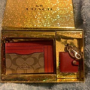 Coach Wallet/ Card Holder Set